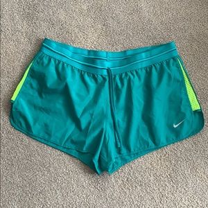 Nike Teal Athletic Shorts